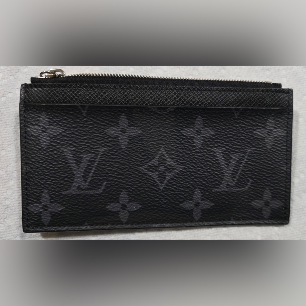 Louis Vuitton coin /card holder, monogram Eclipse